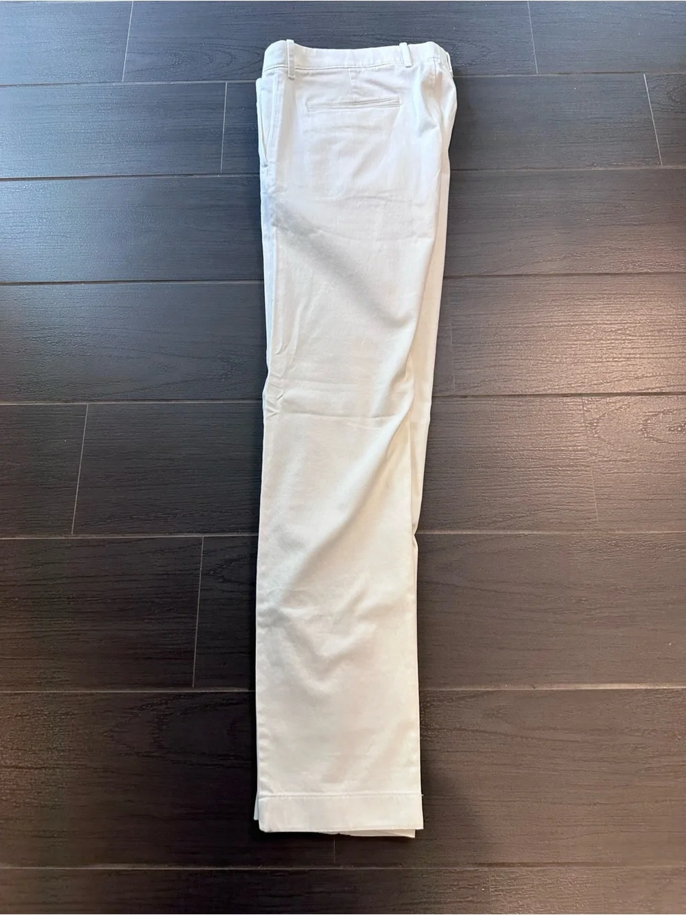 J. Crew Men's 484 Slim Fit Stretch White Chino